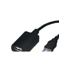 Bilde av Rotronic USB 2.0 1 Port 5m, 5 m, USB A, USB A, 2.0, Hankjønn/hunkjønn, Svart PC tilbehør - KVM og brytere - Tilbehør