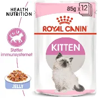 Bilde av Royal Canin Kitten Jelly 12x85 g Kattunge - Kattungemat - Våtfôr til kattunge