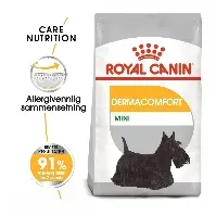 Bilde av Royal Canin Mini Dermacomfort (3 kg) Hund - Hundemat - Spesialfôr - Hundefôr til følsom hud