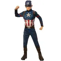 Bilde av Rubies - Costume - Captain America (140 cm) - Leker