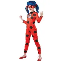 Bilde av Rubies - Costume - Miraculous Ladybug (122-128 cm) (3007787-8000) - Leker