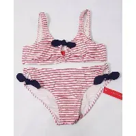 Bilde av Rød stripete Bora Bora Bikini - Barneklær