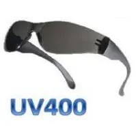 Bilde av Røkt polykarbonatglass UV400 BRAVA2 RØYK BRAV2FU Klær og beskyttelse - Sikkerhetsutsyr - Vernebriller