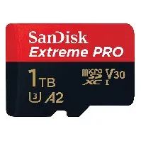 Bilde av SANDISK - MicroSDXC Extreme Pro 1TB 200MB/s A2 C10 V30 UHS-I - Elektronikk