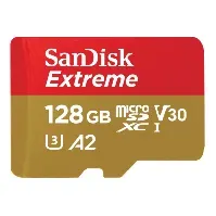 Bilde av SANDISK Sandisk Extreme MicroSD 128GB Minnekort,Elektronikk,Minnekort