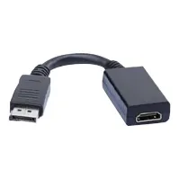 Bilde av SAVIO CL-55 - Video adapter - DisplayPort hann til HDMI hunn - 20 cm PC tilbehør - Kabler og adaptere - Adaptere