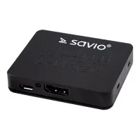 Bilde av SAVIO CL-93 - Video/lyd-splitter - 2 x HDMI - stasjonær PC tilbehør - KVM og brytere - Switcher