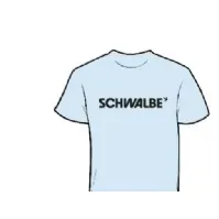 Bilde av SCHWALBE Schwalbe T-skjorte Himmelblå L Dame Sykling - Klær - Sykkelklær