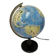 Bilde av SCIENCE - Globe with animals and light 20 cm (TY6190) - Leker