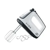 Bilde av SEVERIN HM 3830 - Håndmikser - 400 W - rustfritt stål/svart/hvit Kjøkkenapparater - Kjøkkenmaskiner - Håndmiksere