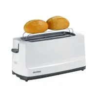 Bilde av SEVERIN START AT 2234 - Brødrister - 4 skive - 2 Spor - hvit/grå Kjøkkenapparater - Brød og toast - Brødristere