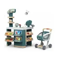 Bilde av SMOBY Supermarked med vogn 350239 Leker - Rollespill - Leke kjøkken og mat