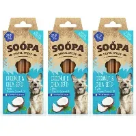 Bilde av SOOPA - Dental Sticks Cocont&Chia Seed 100g x 3 - Kjæledyr og utstyr