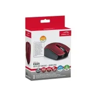 Bilde av SPEEDLINK EXATI Auto DPI Mouse SL-630008-BKRD - Mus - høyrehendt - optisk - 5 knapper - trådløs - 2.4 GHz - USB trådløs mottaker - svart, rød PC tilbehør - Mus og tastatur - Mus & Pekeenheter