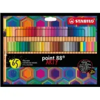 Bilde av STABILO Point 88 ARTY, Flerfarget, Flerfarget, Sekskantet, Metall, 0,4 mm, Tyskland Skriveredskaper - Fiberpenner & Finelinere