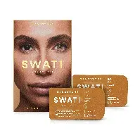 Bilde av SWATI - Coloured Contact Lenses 1 Month - Sandstone - Skjønnhet