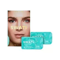 Bilde av SWATI - Coloured Contact Lenses 1 Month - Turquoise - Skjønnhet