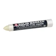 Bilde av Sakura Solid Marker Glow-in-the-Dark, 1 stykker, Hvit, Projektil spiss, Sort, Rund, 1,3 cm Skriveredskaper - Markør - Whiteboardmarkør