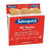 Bilde av Salvequick - Textile Plaster - 2 sizes - 40 pcs - Helse og personlig pleie