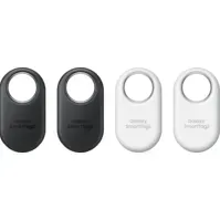 Bilde av Samsung® | SmartTag2 - Anti-tab bluetooth-tag - Hvid/Sort | Pakke med 4 Tele & GPS - Mobilt tilbehør - Diverse tilbehør