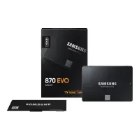 Bilde av Samsung 870 EVO MZ-77E250B - SSD - kryptert - 250 GB - intern - 2.5 - SATA 6Gb/s - buffer: 512 MB - 256-bit AES - TCG Opal Encryption PC-Komponenter - Harddisk og lagring - SSD