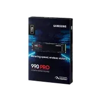 Bilde av Samsung 990 PRO MZ-V9P1T0BW - SSD - kryptert - 1 TB - intern - M.2 2280 - PCIe 4.0 x4 (NVMe) - 256-bit AES - TCG Opal Encryption 2.0 PC-Komponenter - Harddisk og lagring - SSD