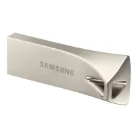 Bilde av Samsung BAR Plus MUF-128BE3 - USB-flashstasjon - 128 GB - USB 3.1 Gen 1 - sjampanjesølv PC-Komponenter - Harddisk og lagring - USB-lagring