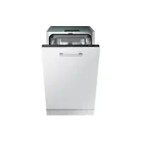 Bilde av Samsung DW50R4070BB, Fullstendig innebygget, Slimline (45 cm), Hvit, Sort, Berøringskontroll, Skuff Hvitevarer - Oppvaskemaskiner - Smal oppvaskmaskin (45 cm.)