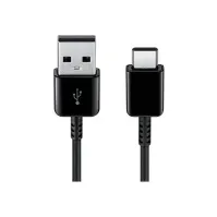 Bilde av Samsung EP-DG930 - USB-kabel - USB (han) til USB-C (han) - USB 2.0 - 1,5 m - sort PC tilbehør - Kabler og adaptere - Datakabler