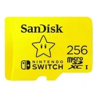 Bilde av SanDisk Nintendo Switch - Flashminnekort - 256 GB - UHS-I U3 - microSDXC UHS-I - for Nintendo Switch Foto og video - Foto- og videotilbehør - Minnekort
