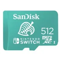 Bilde av SanDisk Nintendo Switch - Flashminnekort - 512 GB - UHS-I U3 / Class10 - microSDXC UHS-I Foto og video - Foto- og videotilbehør - Minnekort