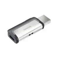 Bilde av SanDisk Ultra Dual - USB-flashstasjon - 128 GB - USB 3.1 / USB-C PC-Komponenter - Harddisk og lagring - USB-lagring