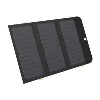 Bilde av Sandberg Active Solar Charger - Solenergibank / Powerbank - Li-pol - 10000mAh - 21 watt - 3 A (2 x USB, USB-C) - på kabel: Micro-USB Tele & GPS - Batteri & Ladere - Kraftbanker
