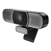 Bilde av Sandberg All-in-1 Webcam 2K HD - Nettkamera - farge - 4 MP - 2560 x 1440 - 2K - lyd - USB 2.0 - MJPEG PC tilbehør - Skjermer og Tilbehør - Webkamera