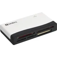 Bilde av Sandberg Multi Card Reader - Kortleser (MS, MMC, SD, xD, CF, TransFlash, microSD, SDHC, MS Micro) - USB 2.0 Foto og video - Foto- og videotilbehør - Kortlesere