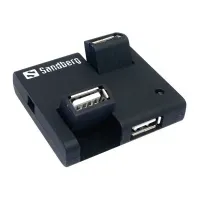 Bilde av Sandberg USB Hub 4 Ports - Hub - 4 x USB 2.0 - stasjonær Hagen - Hagevanning - Vanningssystemer