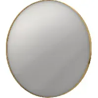 Bilde av Sanibell Ink SP17 speil med lys, dimbar, duggfri, gull, Ø100 cm Baderom > Innredningen