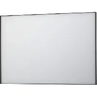 Bilde av Sanibell Ink SP18 speil, sort, 100x80 cm Baderom > Innredningen