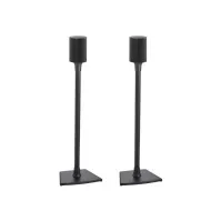 Bilde av Sanus WSSE12 - Stativ - fast - for speakers - stål - svart - plassering på gulv (en pakke 2) - for Sonos Era 100 TV, Lyd & Bilde - Monteringsfester - Gulv og stativ