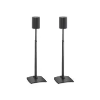 Bilde av Sanus WSSE1A2 - Stativ - for speakers - høydejusterbar - stål, ekstrudert aluminium - svart - plassering på gulv (en pakke 2) TV, Lyd & Bilde - Monteringsfester - Gulv og stativ