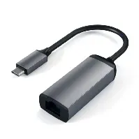 Bilde av Satechi Satechi Adapter USB-C til Gigabit Ethernet, Space Grey Adaptere og omformere,Elektronikk