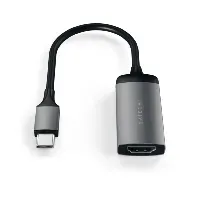 Bilde av Satechi Satechi USB-C 4K 60 Hz HDMI-adapter, Space Grey Adaptere og omformere,Elektronikk