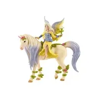 Bilde av Schleich Fairy Sera with blossom unicorn Leker - Figurer og dukker