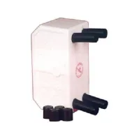 Bilde av Schlosser Dobbel installasjonsblokk med 25 mm korrugert rør for PEX og PEX-A-PEX (602800002) Rørlegger artikler - Ventiler & Stopkraner - Sjekk ventiler