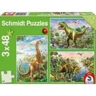 Bilde av Schmidt Spiele 56202, 48 stykker, Dinosaurer, 4 år Leker - Spill - Gåter
