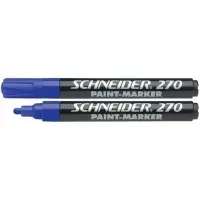 Bilde av Schneider paint marker 270 blå 1 - 3MM Verktøy & Verksted - Håndverktøy - Penner & tømmerblyanter