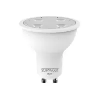 Bilde av Schwaiger HAL400 - LED-lyspære - GU10 - 4.8 W (ekvivalent 50 W) - klasse A+ - varmt hvitt lys - 2700 K - hvit Smart hjem - Smart belysning - Smart pære - GU10
