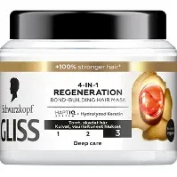 Bilde av Schwarzkopf Gliss 4-In-1 Regeneration Bond-Building Hair Mask Hårpleie - Shampoo og balsam - Balsam