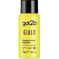 Bilde av Schwarzkopf Got2b Glued Blasting Freeze Hairspray Mini 100 ml Hårpleie - Styling - Hårspray