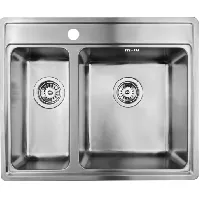 Bilde av Secher Vejle BK1 kjøkkenvask, 61,6x50,6 cm, rustfritt stål Kjøkken > Kjøkkenvasken